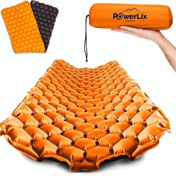 Ultralight Inflatable Camping Sleeping Pad - Camping Mattress for Backpacking, H - Picture 1 of 9